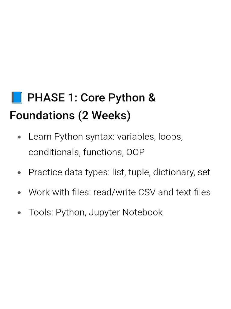 Data Science Syllabus | PDF