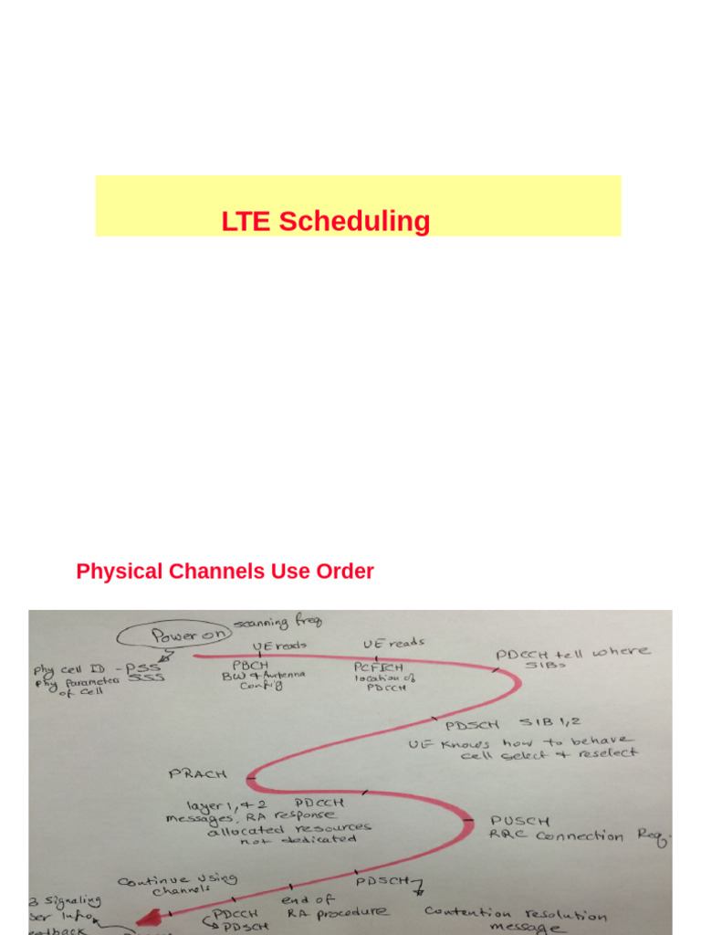 LTE Scheduling and Resource Management | PDF | Electronics | Radio ...