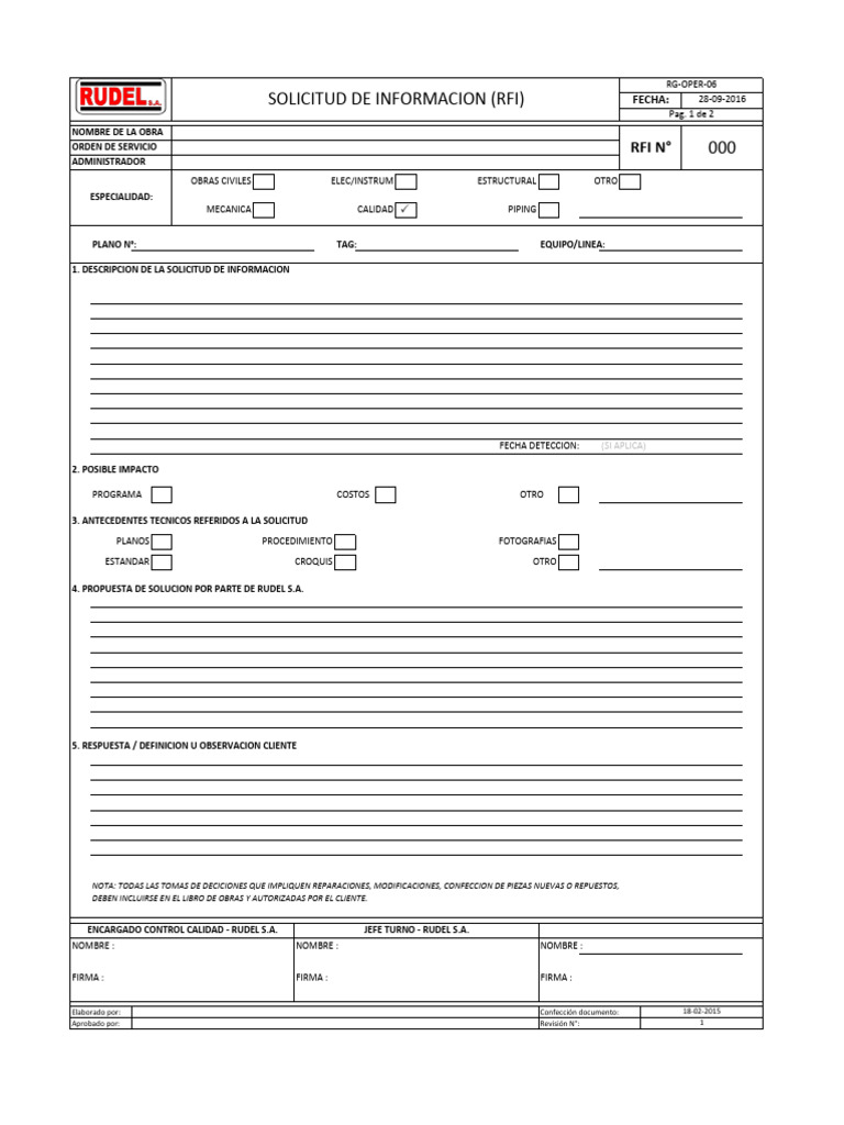 Rg-Oper-06 (Rfi) | PDF