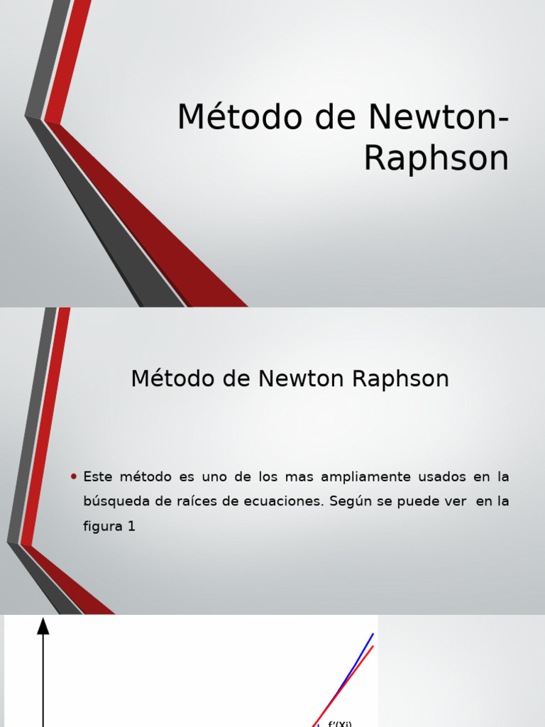 Algoritmo Newton-Raphson en Excel | PDF | Ecuaciones | Algoritmos