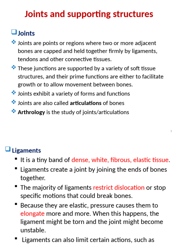 Understanding Joints and Their Functions | PDF | Knee | Anatomical ...