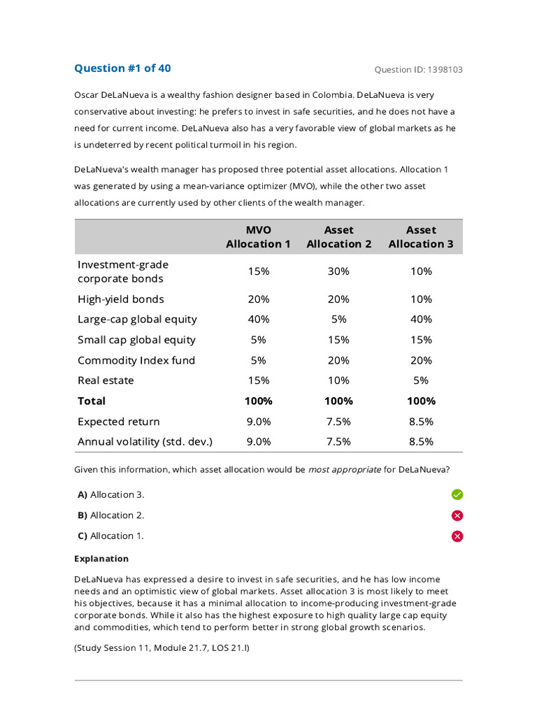 Asset Allocation Strategies for Wealth Management | PDF | Asset ...