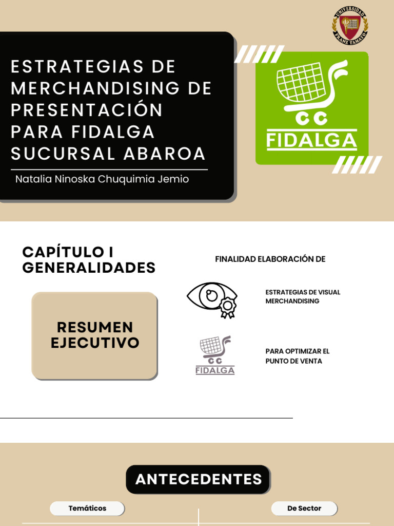 Estrategias de Merchandising para Fidalga | PDF | Comportamiento ...