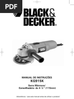 Manual Esmerilhadeira