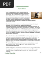 A Ressonância Morfogenética - Rupert Sheldrake