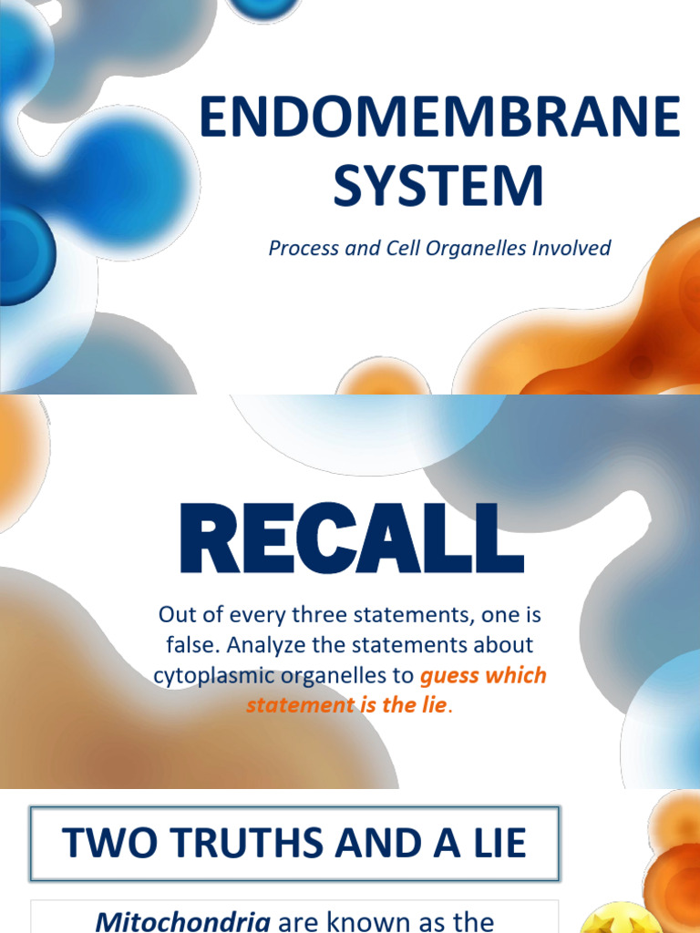 Inbound 5305538771513912999 | PDF | Endoplasmic Reticulum | Cell (Biology)