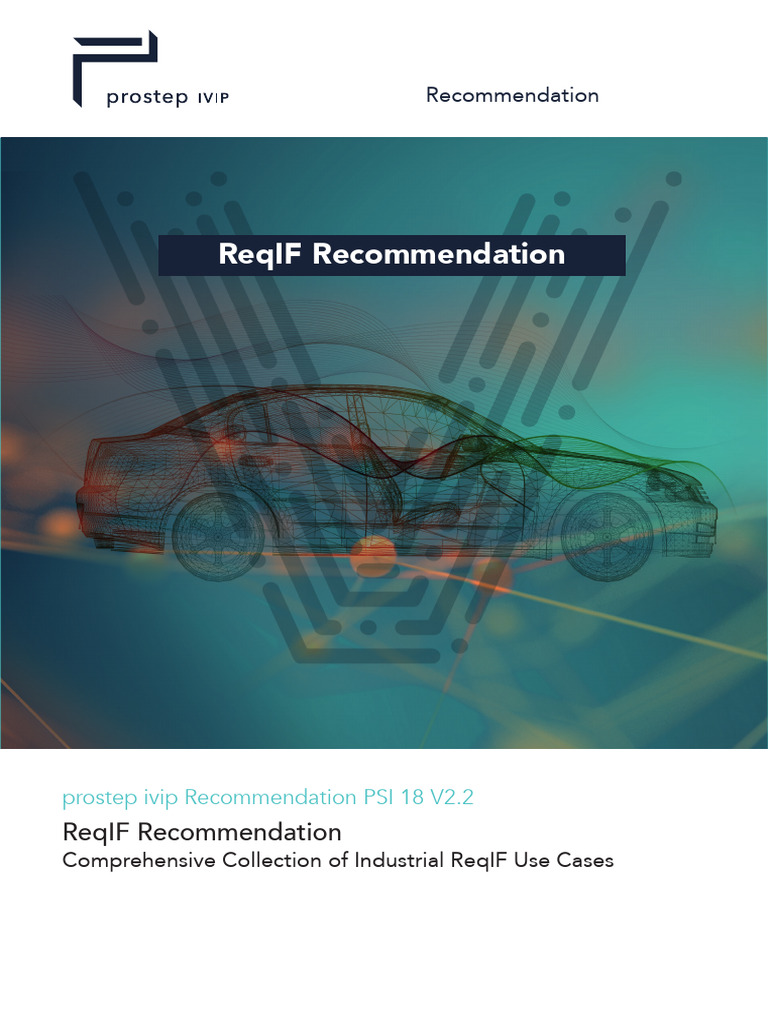 ReqIF Specification Overview and Use Cases | PDF | Use Case ...