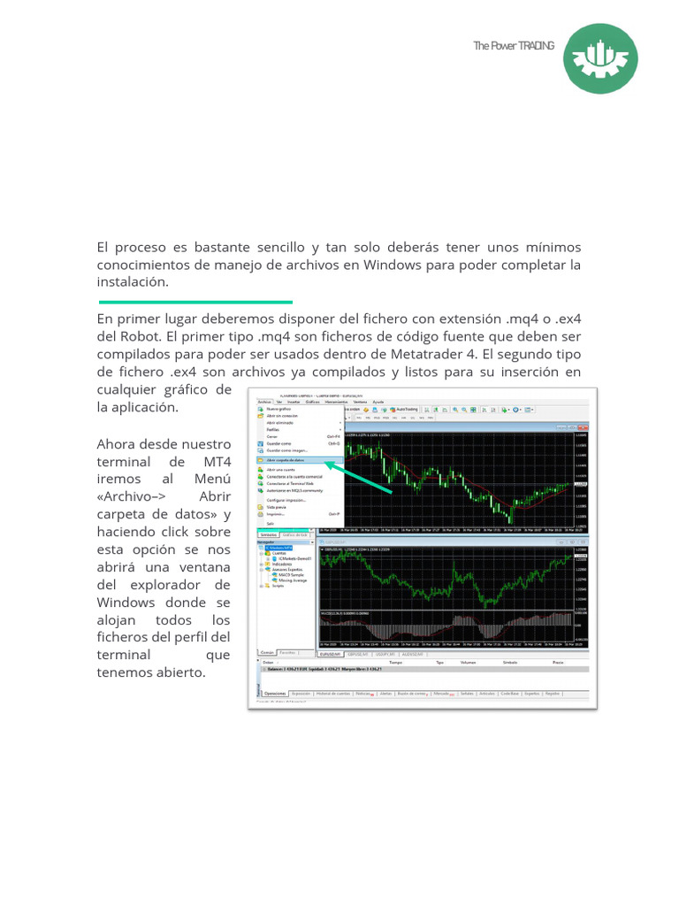 Instalar Robot en Metatrader 4 | PDF