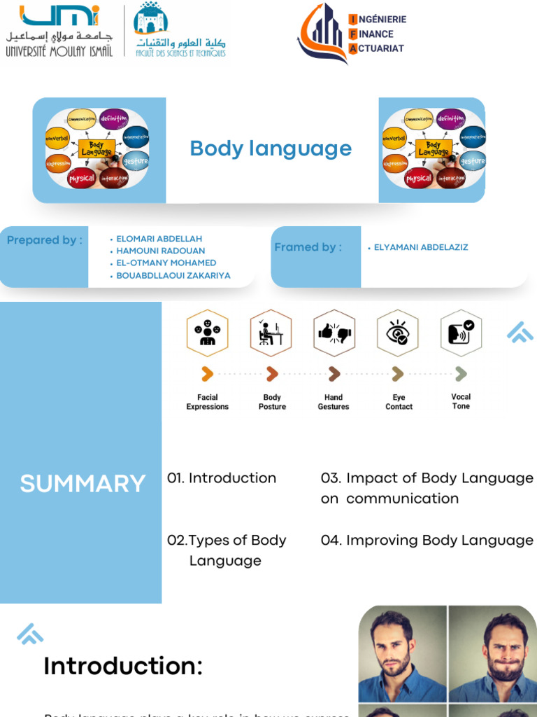 Understanding Body Language in Communication | PDF | Body Language ...