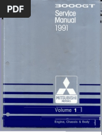 Service Manual 3000GT 1991 Volume 1