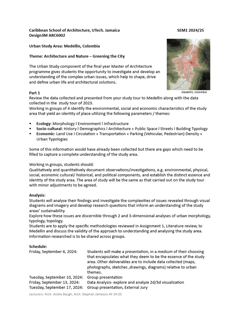 ARC6002 Urban Study Part 1 | PDF | Environmental Design