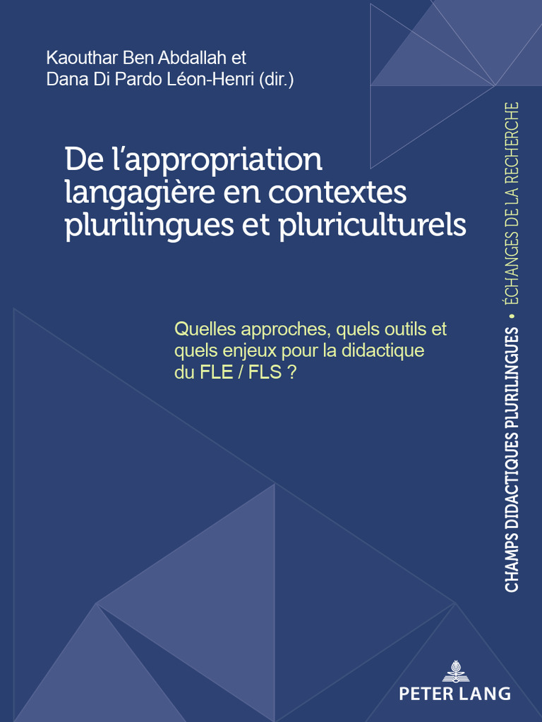 Approches didactiques du FLE/FLS plurilingue | PDF | Science | Linguistique