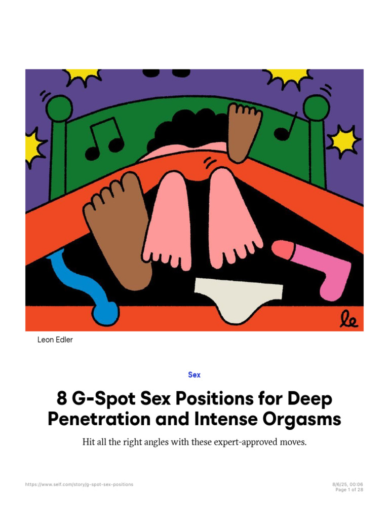 8 G-Spot Sex Positions For Deep Penetration and Intense Orgasms - SELF