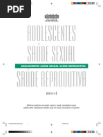 Dossie - Adolescentes Saúde Sexual Saúde Reprodutiva