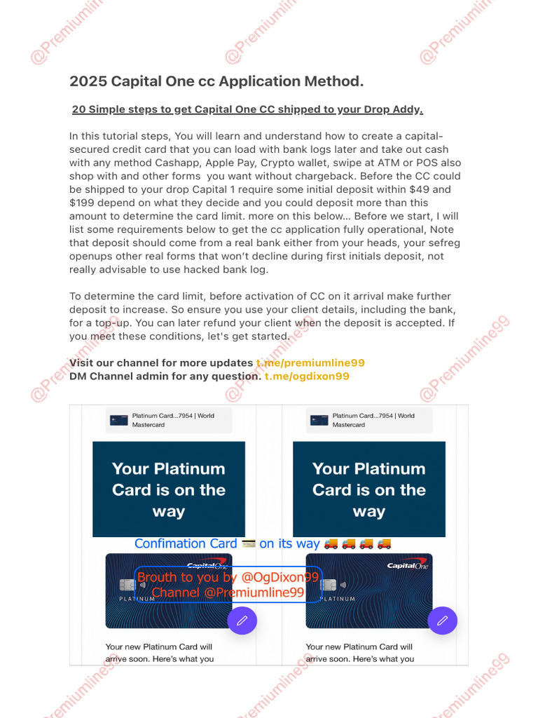 Capital One Secured Credit Card Guide | PDF | Credit Card | Service ...
