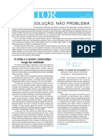 Boletim gestor - Juventude é solução, não problema