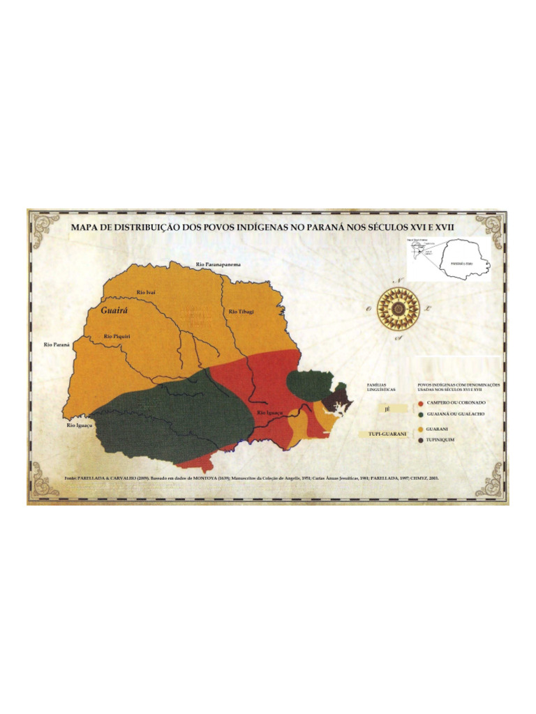 Mapa de Distribuicao de Povos Indigenas | PDF