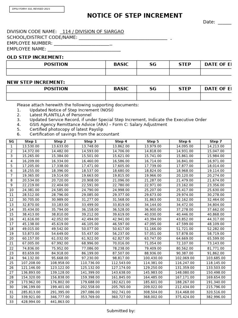 Step Increment Notice Template | PDF | Chess Theory | Chess