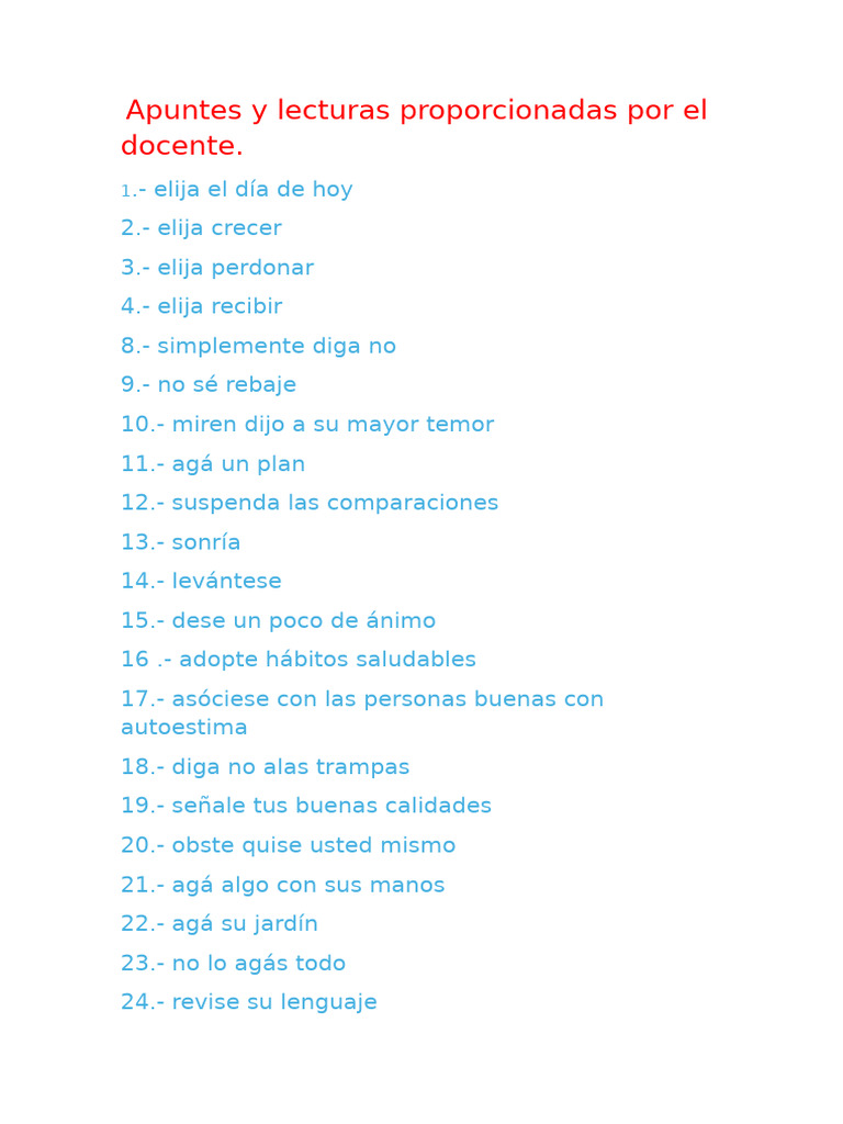 42 Claves para el Crecimiento Personal | PDF