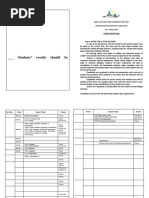 Matigo Examinations Board Uace Time Table 2026 | PDF