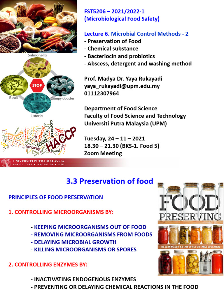 Microbial Control in Fresh Produce | PDF | Brewing | Disinfectant