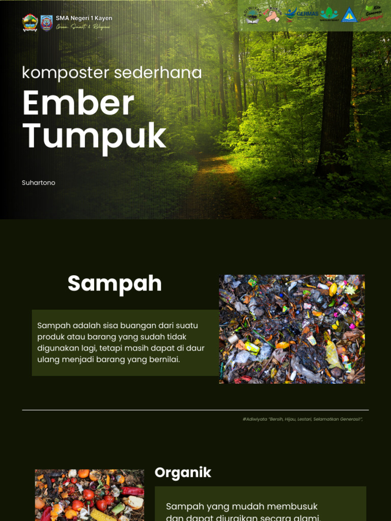 Komposter Ember Tumpuk Ramah Lingkungan | PDF