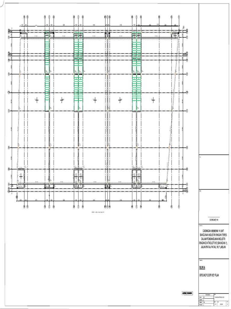 Ground Floor Key Plan for Industrial Building | PDF