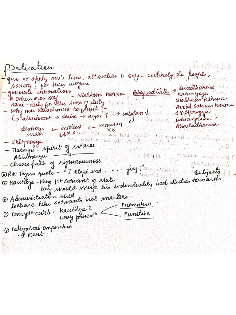 GS 4 Keywords and Examples | PDF