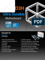 Gigabyte GA-Z77X-D3H Motherboard