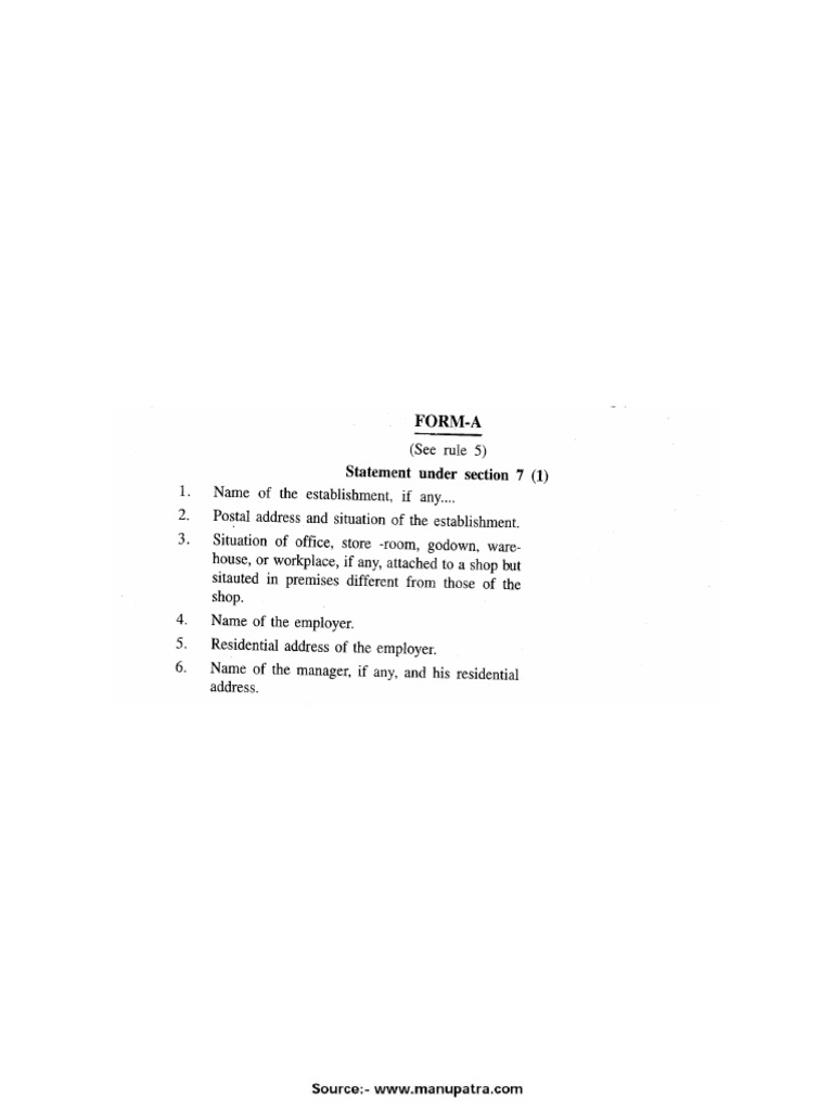 Form A | PDF