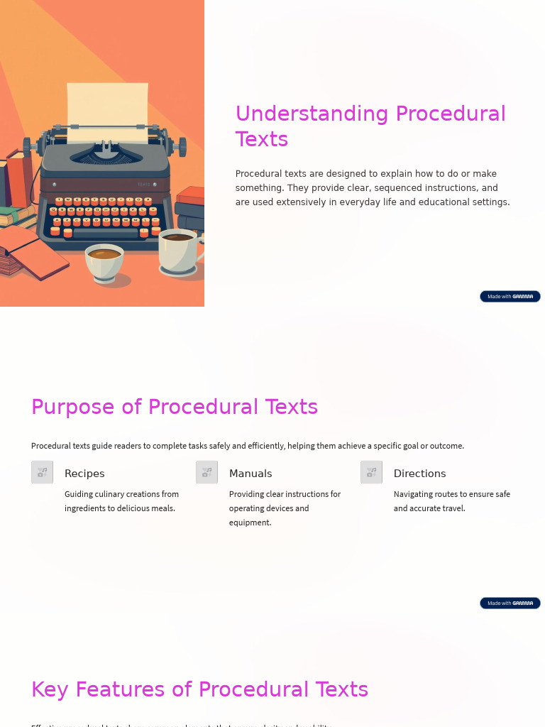 Mastering Procedural Texts Guide | PDF | Breads | Baking