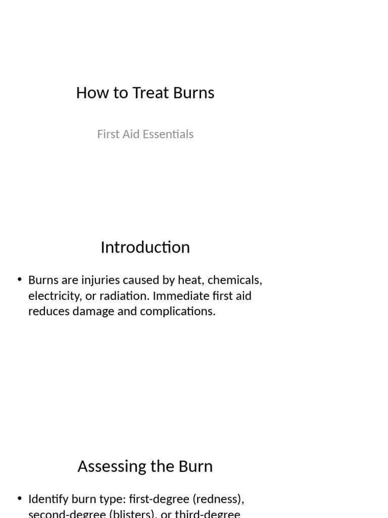 Photo inspiration: Fresh Look at Essential Burn Treatment Guide