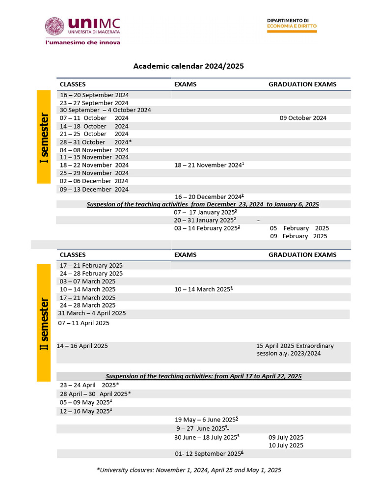 NU 3rd Year Honours Calendar 2025 | PDF | Educational Stages | Higher ...