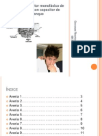 Fallas motor monofásico fase partida capacitor