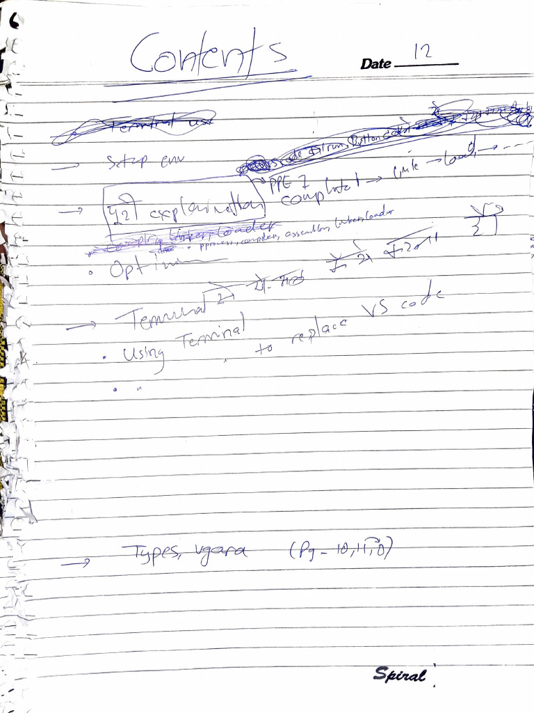 Compilation Rough Notes | PDF