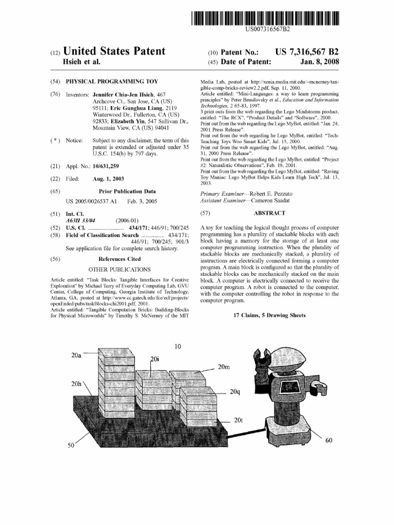 Us 7316567 | PDF | Computer Memory | Computer Data Storage