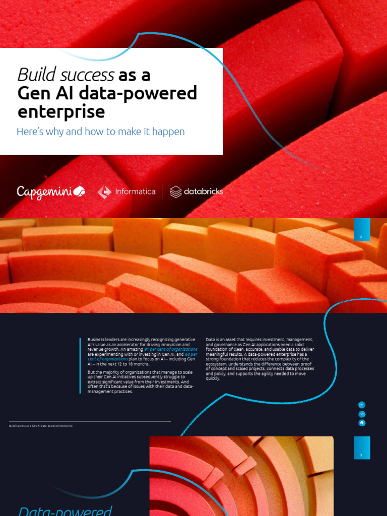 Building a Gen AI Data-Powered Enterprise | PDF | Cloud Computing ...