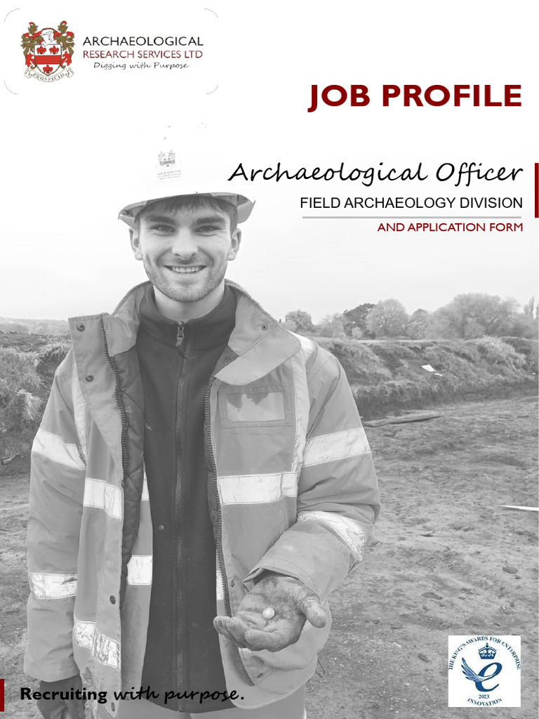 Archaeological Officer Job Application | PDF | Archaeology | Criminal ...