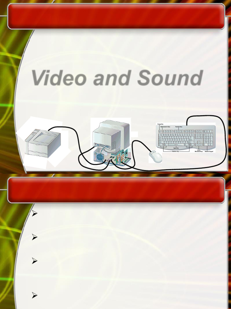 Lecture#5 Monitor and Sound | PDF | Computer Monitor | Liquid Crystal ...