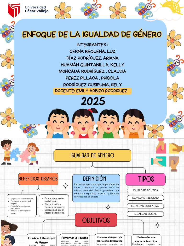 Promoviendo la Igualdad de Género Escolar | PDF | Igualdad de género ...