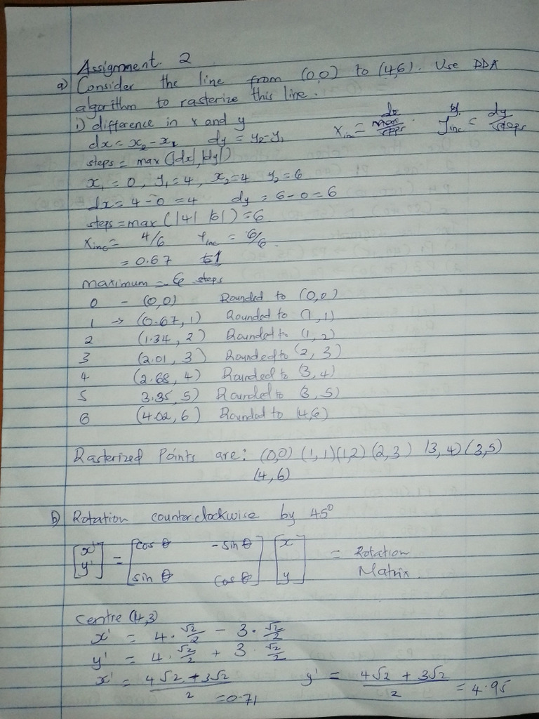 Ass2 Compgraphics | PDF