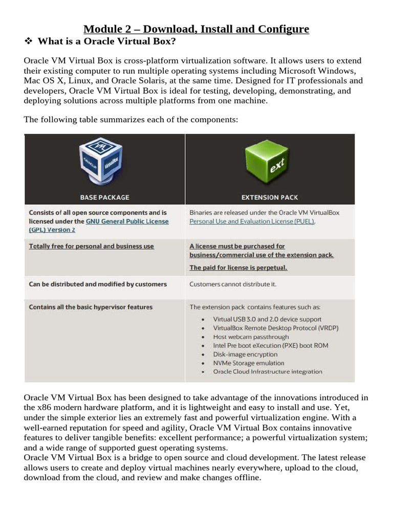 Downloading Oracle VM VirtualBox Guide | PDF | Linux Distribution | Linux