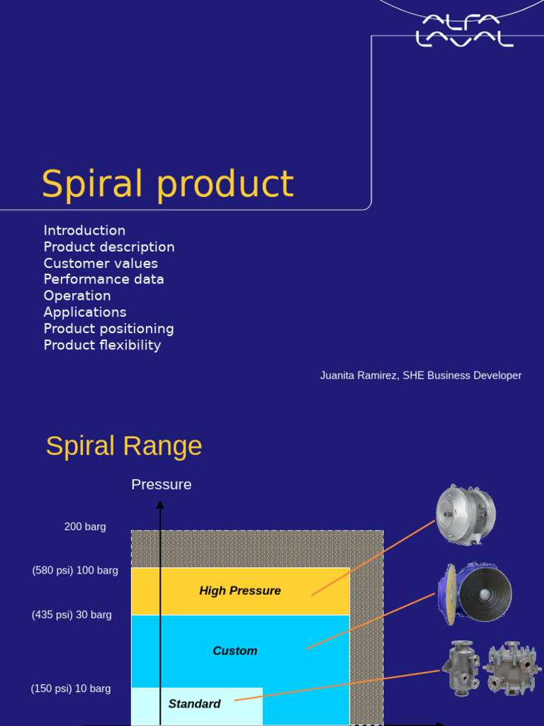 Spiral Heat Exchanger Overview | PDF | Heat Exchanger | Mechanical ...