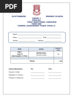 Grade 6 Term 3 English Project Guide | PDF | Fluency | Editing
