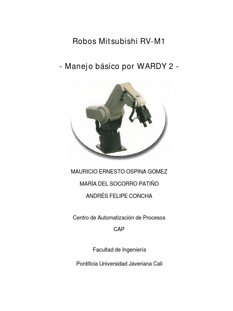 Manual Robot Robot Tecnología