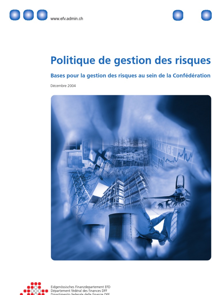 Politique de gestion des risques fédérale | PDF