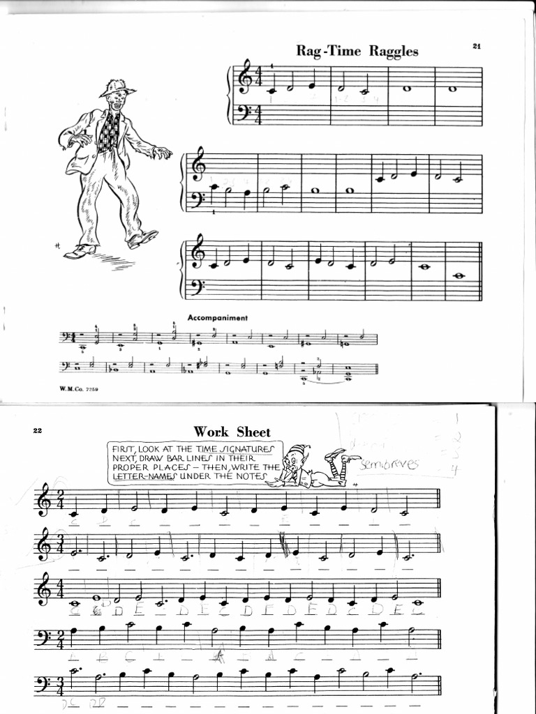 Thompson 1:2 | PDF | Musical Notation | Musical Compositions