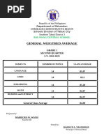 GMRC Notebook Label for Grade One | PDF