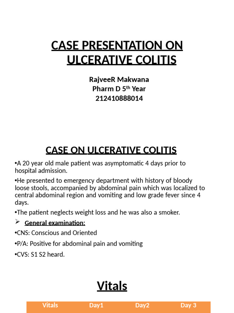 4.) Ulcerative Colitis | PDF | Ulcerative Colitis | Medical Specialties