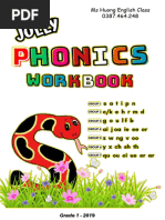 Jolly Phonics Group 2 Worksheets | PDF | Art